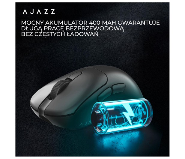 Ajazz AJ179PRO 3395-8K ze stacją dokującą czarna - 1536388 - zdjęcie 12